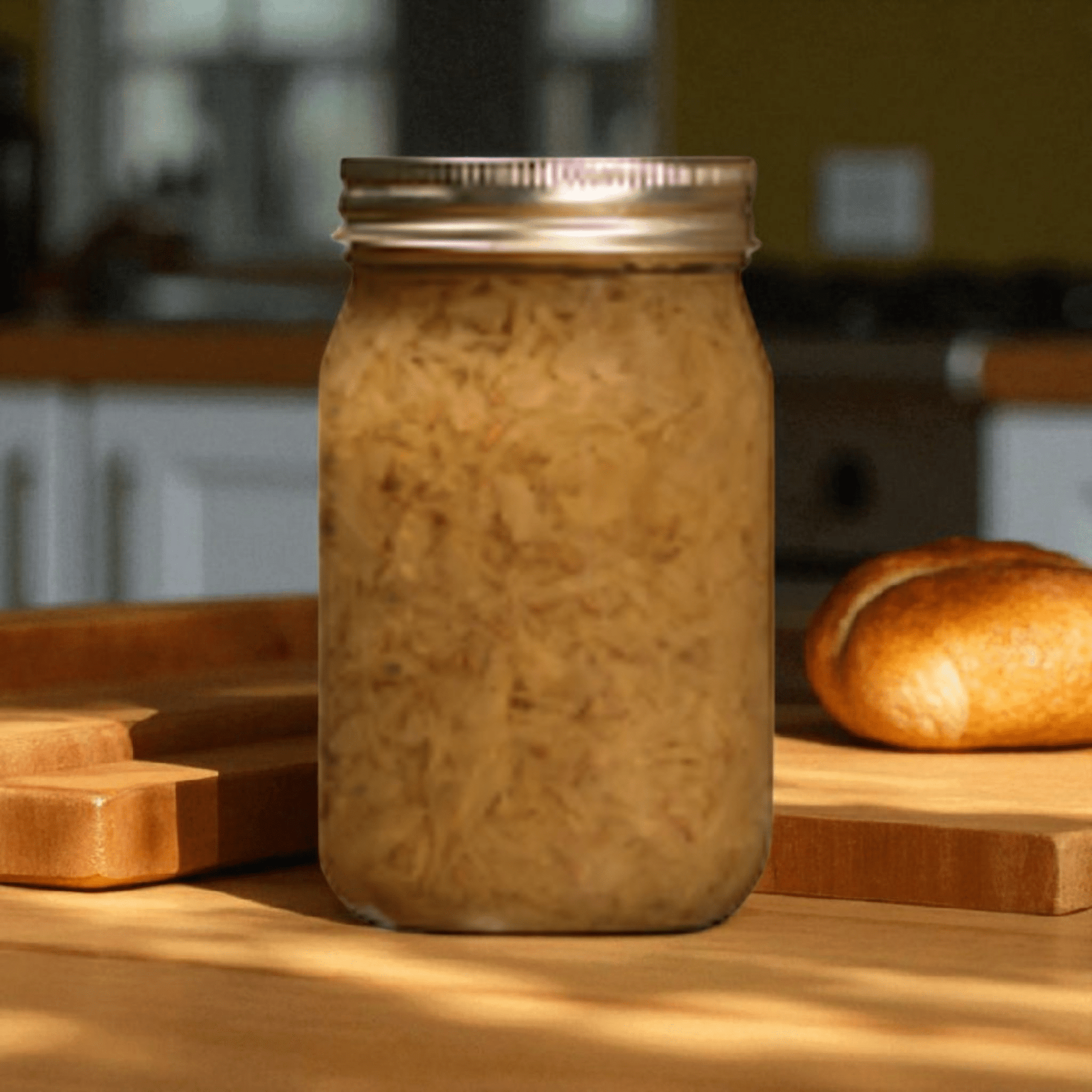 Bacon Bavarian Sauerkraut 16oz – Fermented, Flavorful & Gut - Friendly - The Native Texan