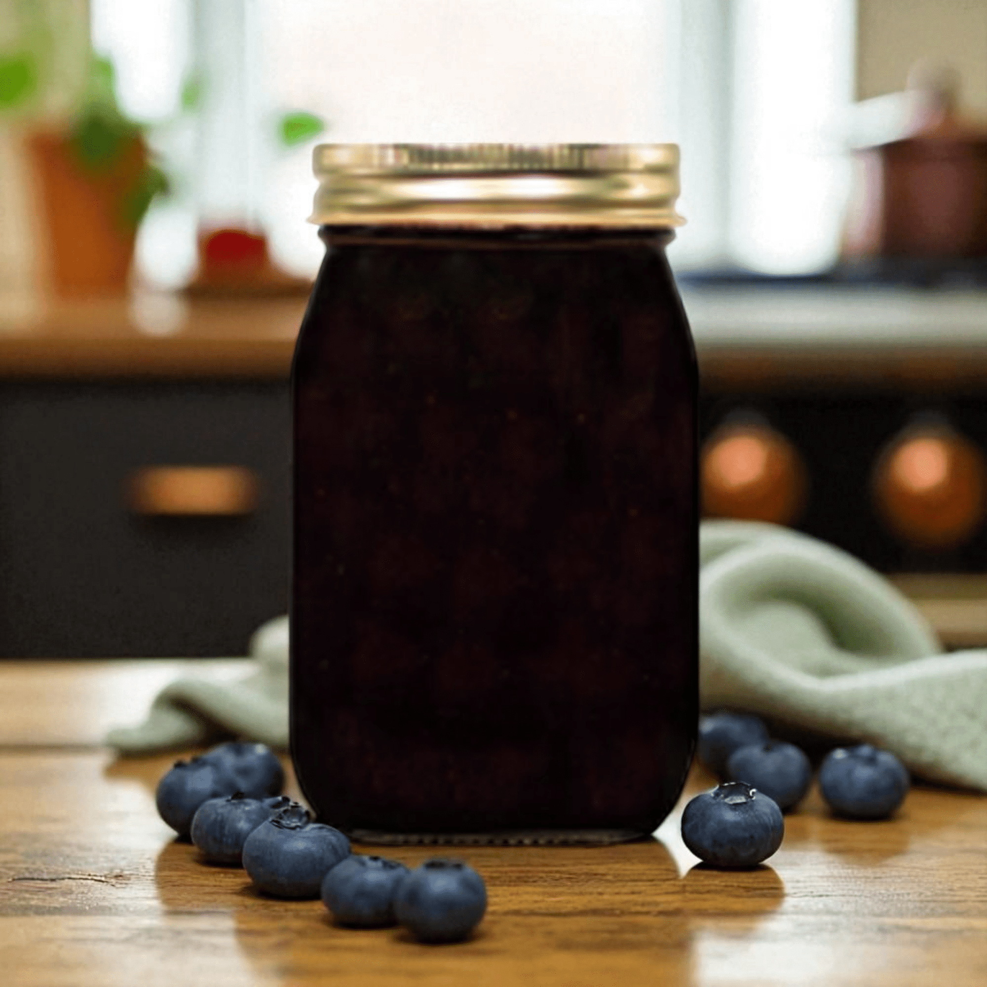 Blueberry Preserves 16 oz - The Native Texan