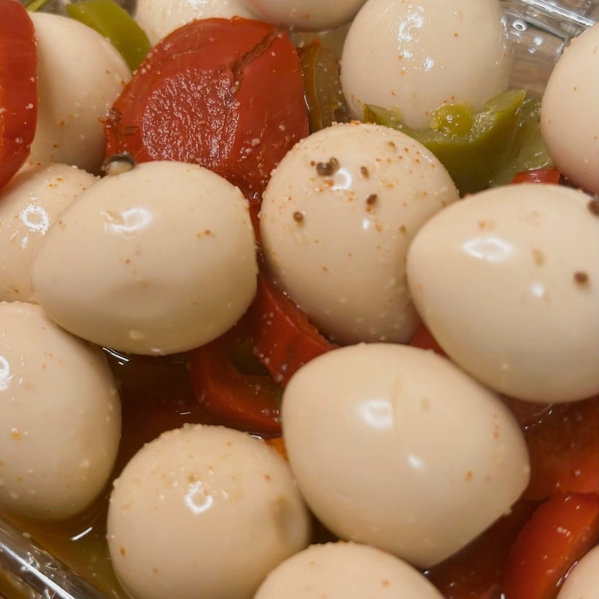 Gator Balls – Cajun - Seasoned Quail Eggs, 16oz - The Native Texan