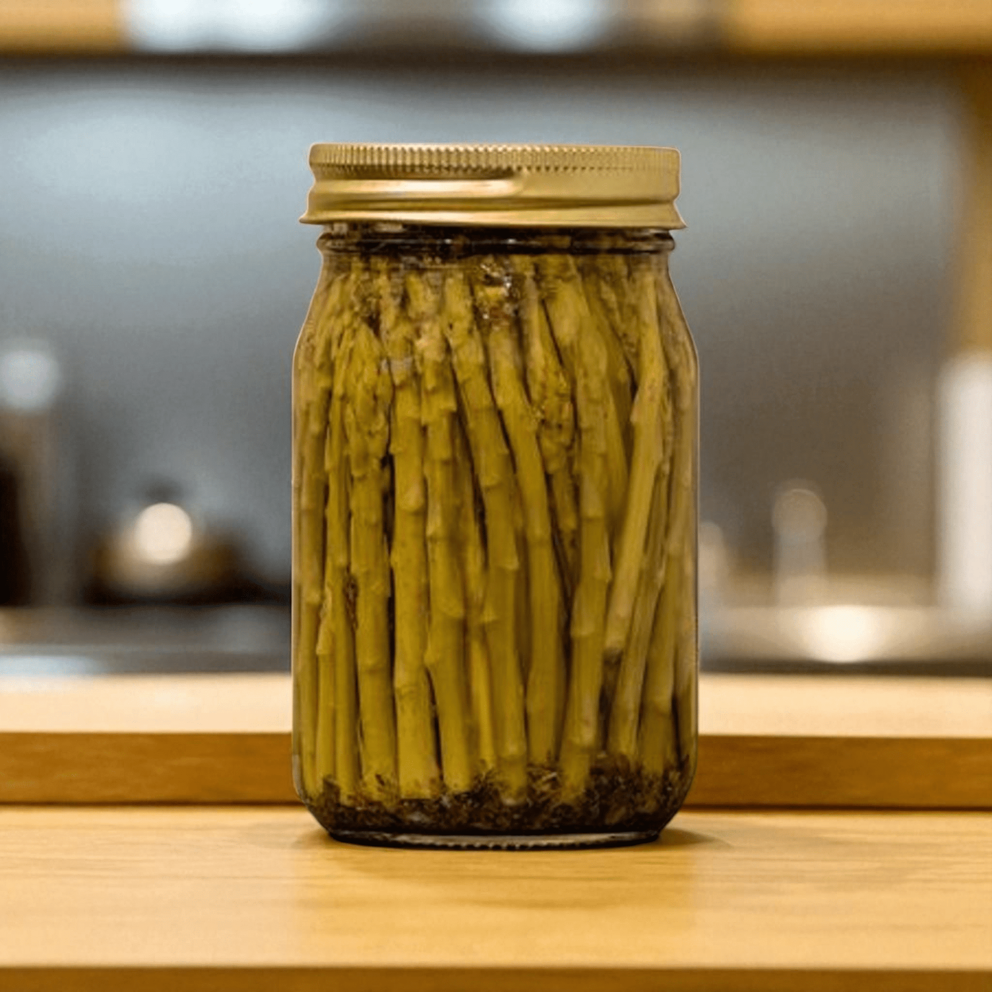 Italian Asparagus – Pickled, Zesty & Versatile, 16oz - The Native Texan