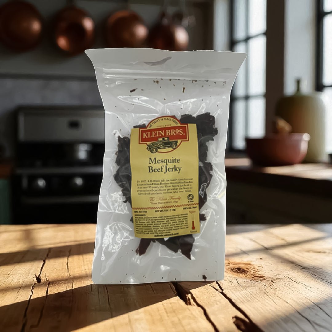 Mesquite Beef Jerky 4 oz - The Native Texan