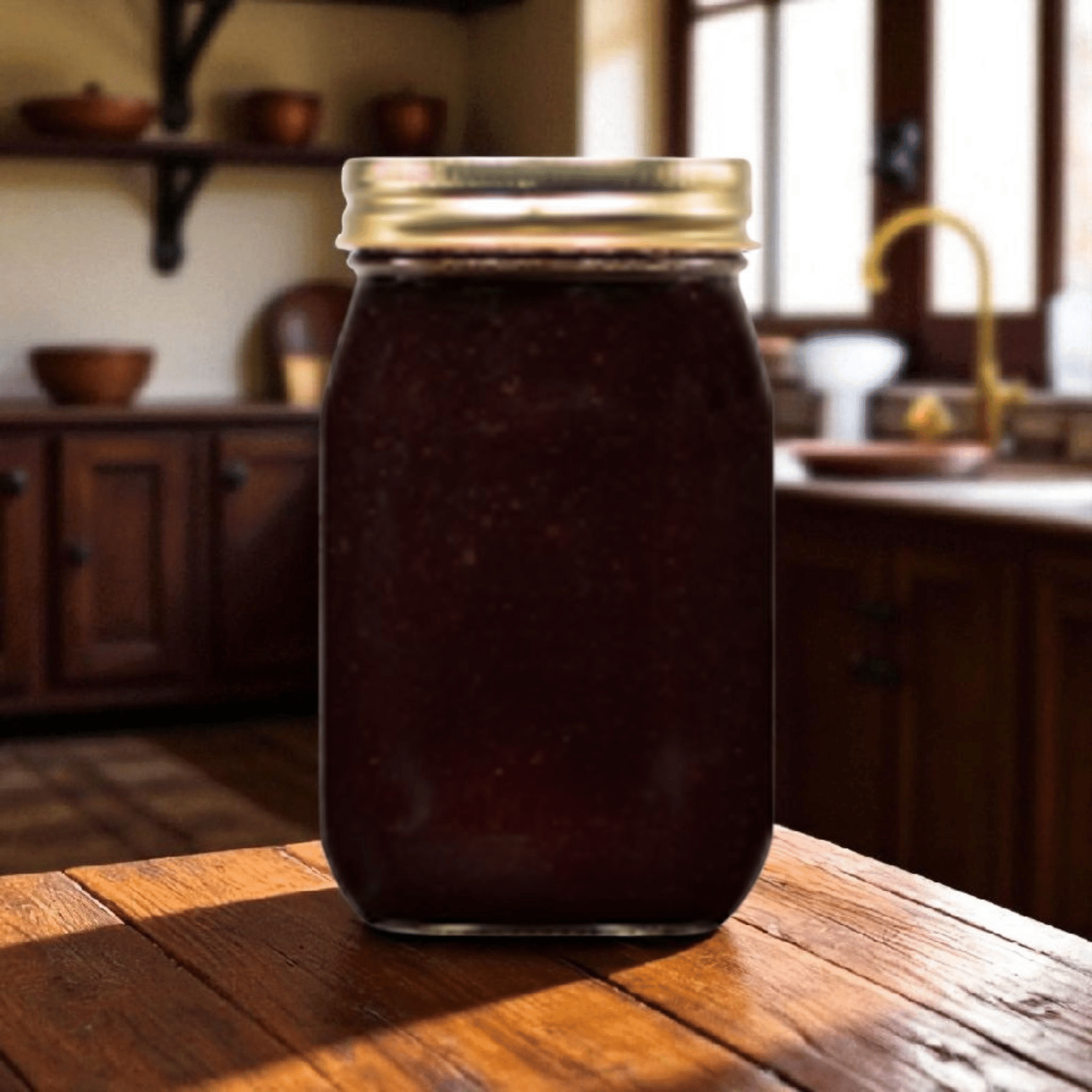 No Sugar Added Blackberry Preserves – Naturally Sweet, 16oz - The Native Texan