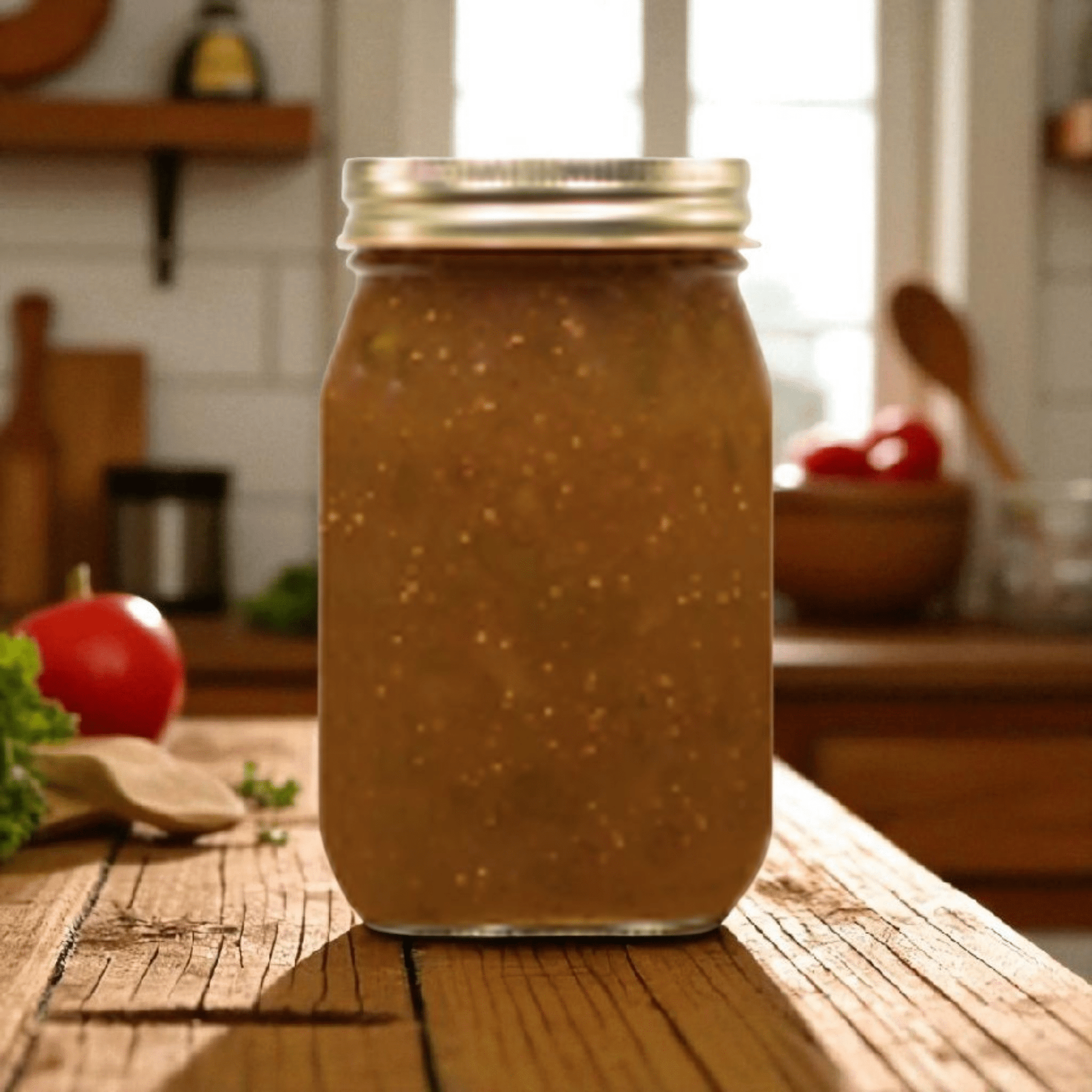 No Sugar Added Fig Preserves – Naturally Sweet & Spreadable, 16oz - The Native Texan