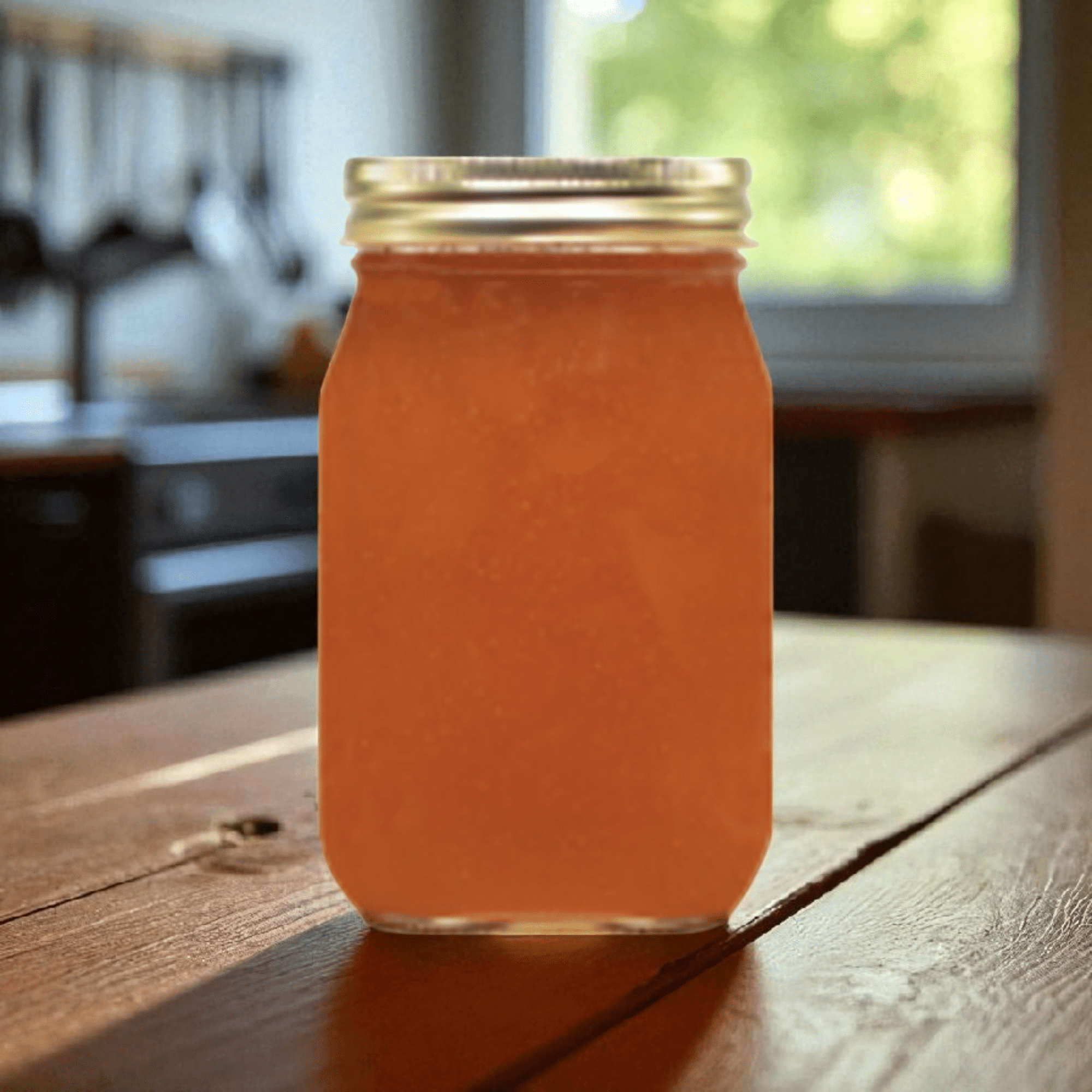 Peach Preserves – Sweet Southern Spread with Real Fruit, 16oz - The Native Texan