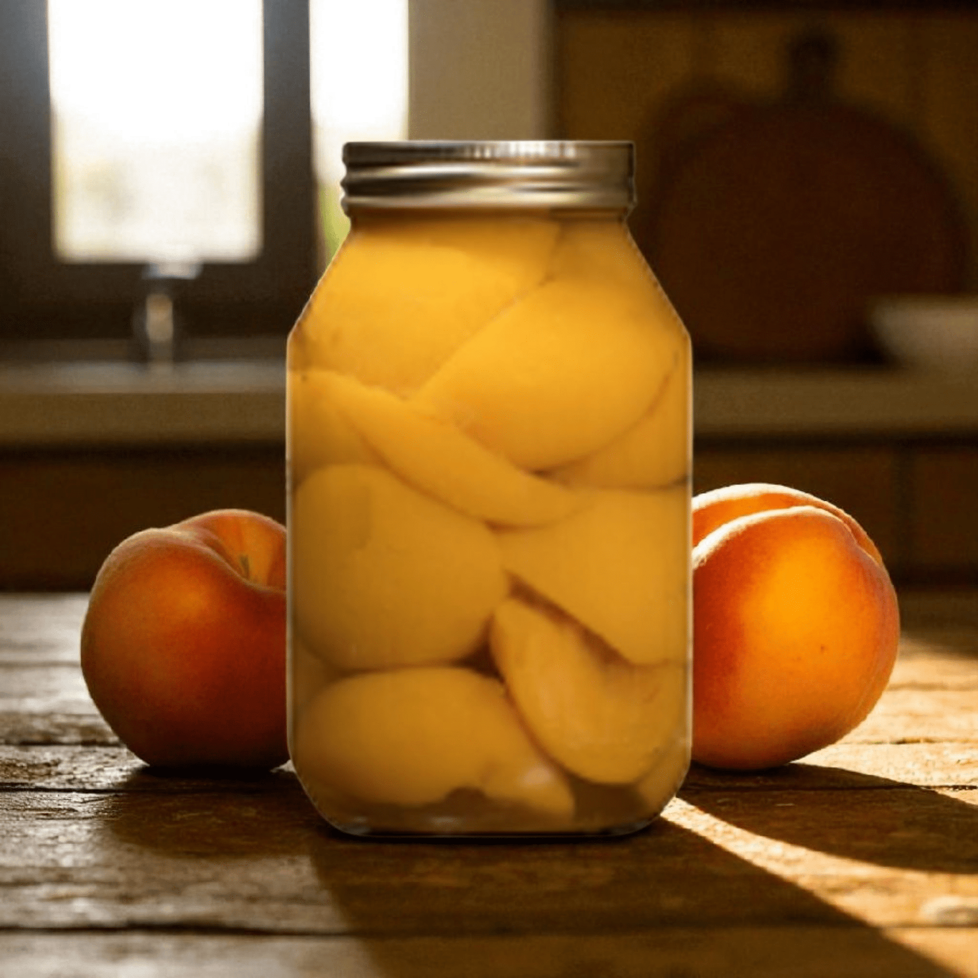 Peachy Peach Halves 32 oz - The Native Texan