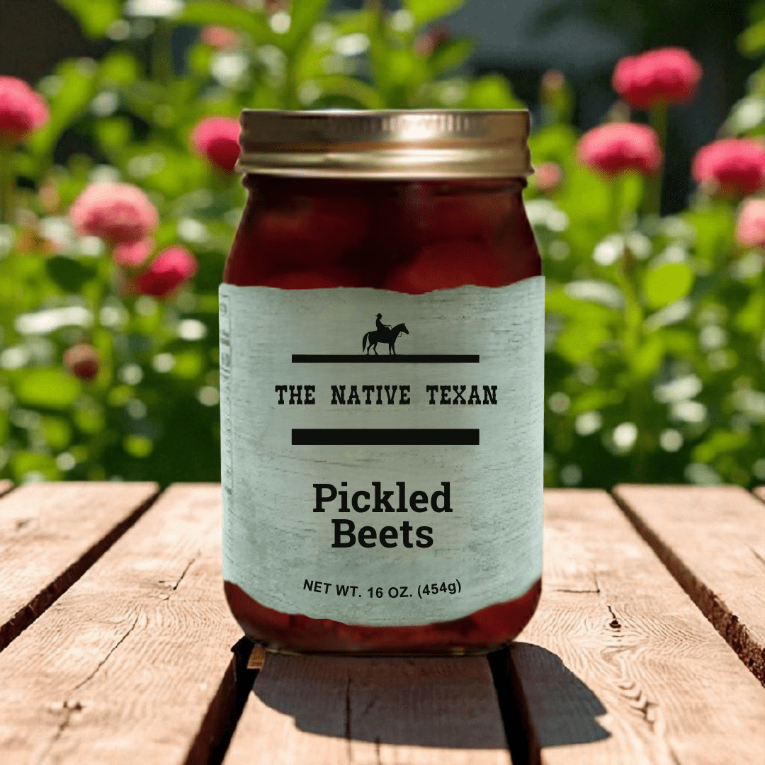 Pickled Beets 16 oz - The Native Texan