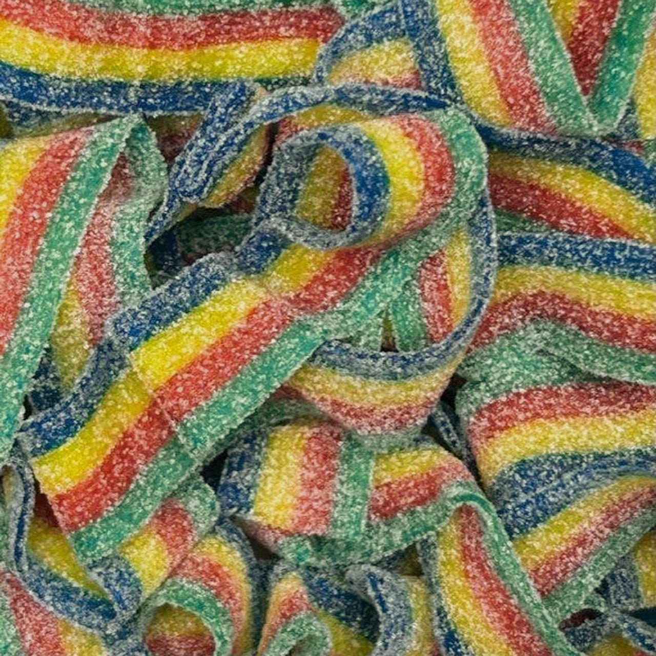 Rainbow Sours – Sweet & Sour Candy Ropes, 12oz - The Native Texan