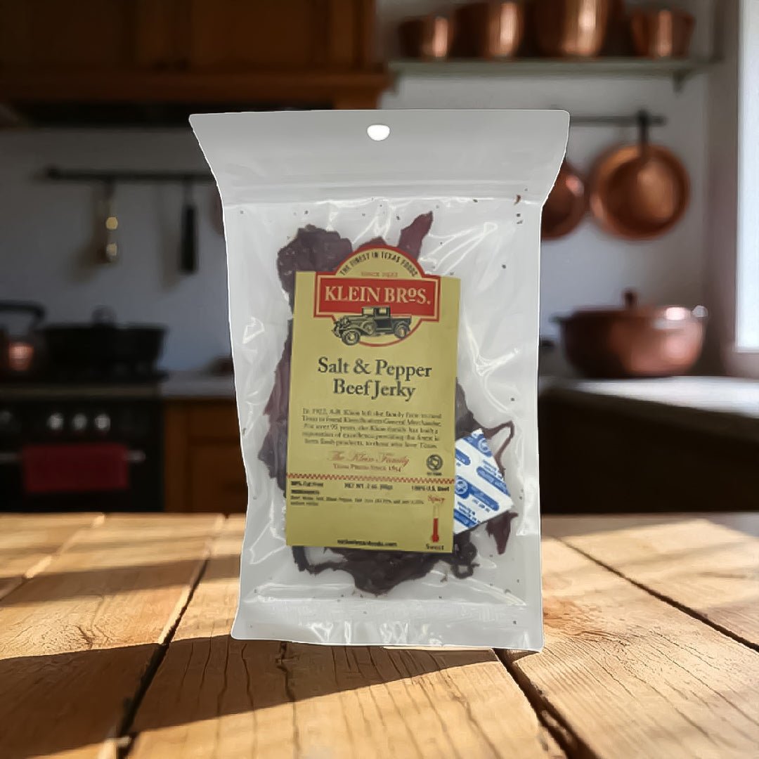 Salt & Pepper Beef Jerky 2 oz - The Native Texan