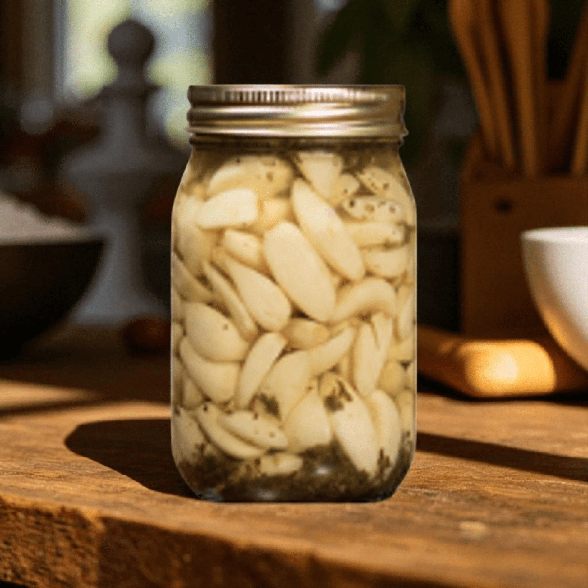 Savory Italian Garlic – Fresh Garlic with Basil & Oregano, 16oz - The Native Texan