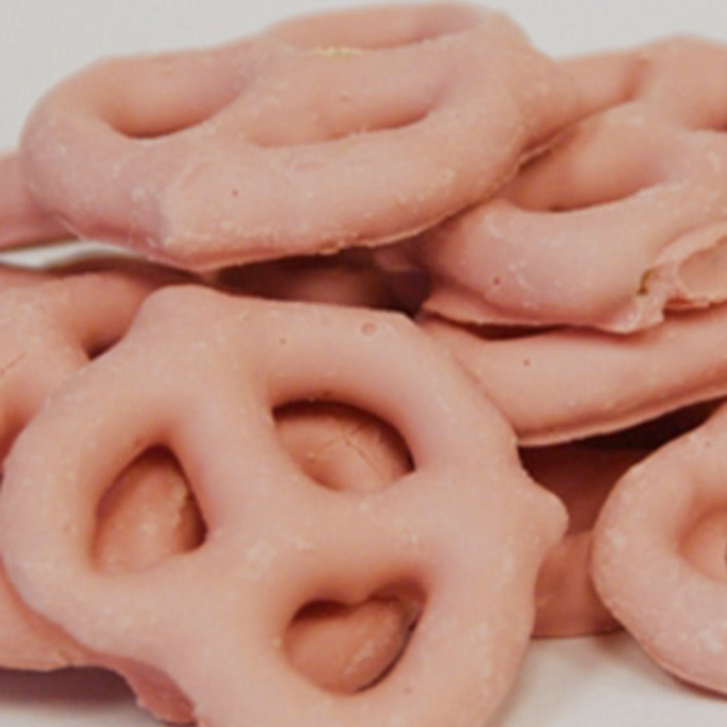 Strawberry Yogurt Pretzels 12 oz - The Native Texan