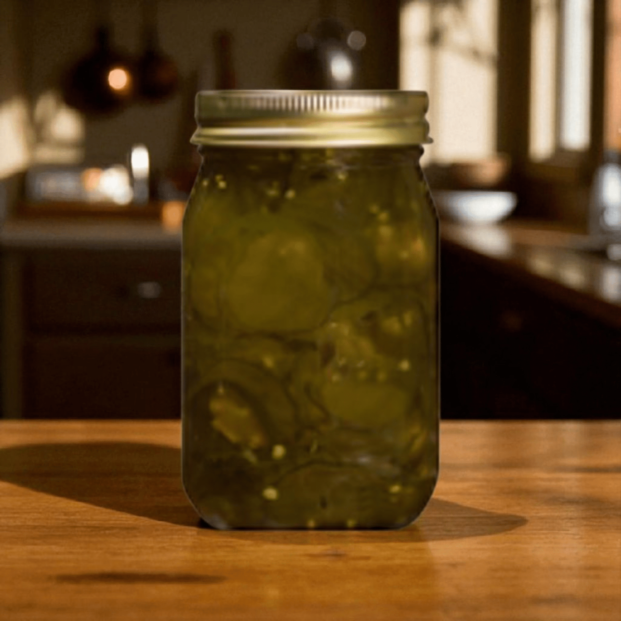 Sweet Fire Pickles – Bread & Butter with Jalapeños, 16oz - The Native Texan