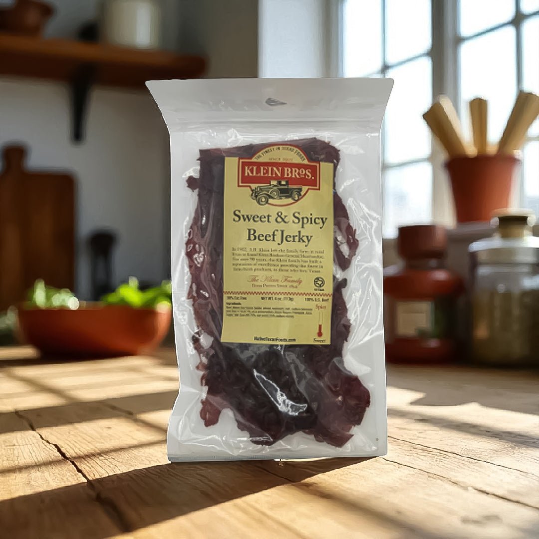 Sweet & Spicy Beef Jerky 4 oz - The Native Texan