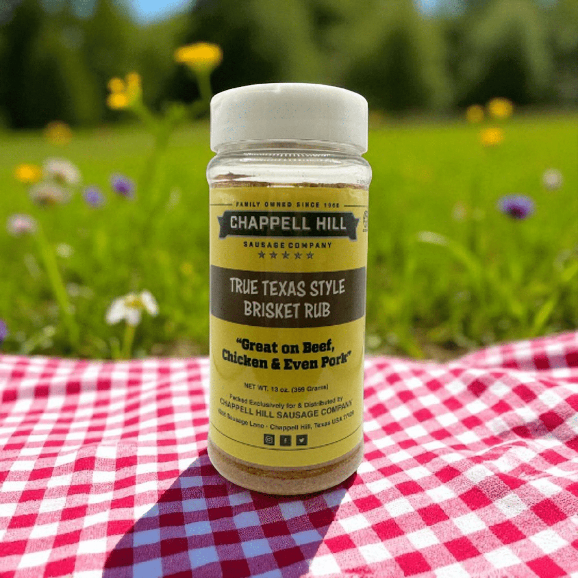 Texas Style Brisket Rub 13 oz - The Native Texan