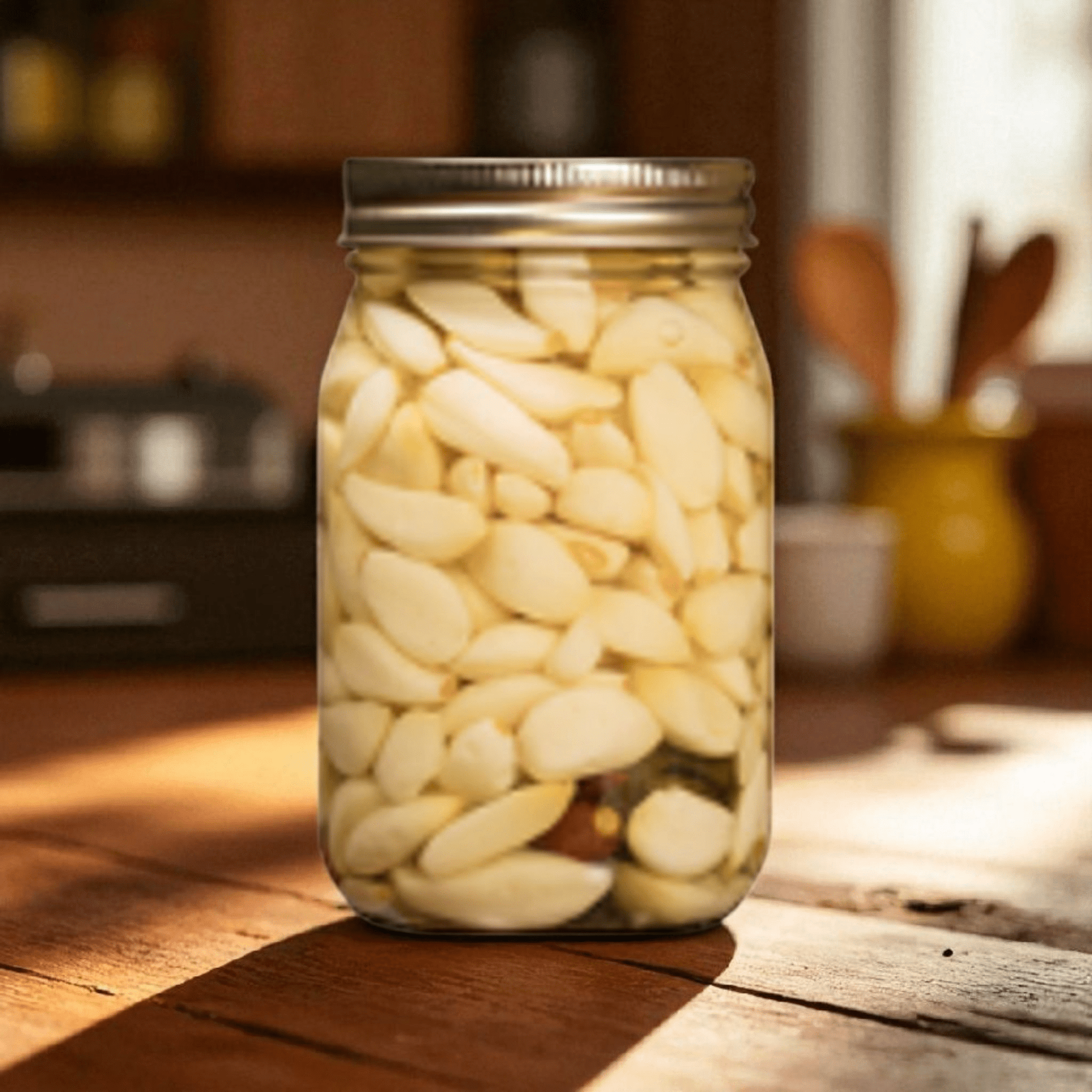 TNT Spicy Pickled Garlic – Bold Texas Flavor in a 16oz Jar - The Native Texan