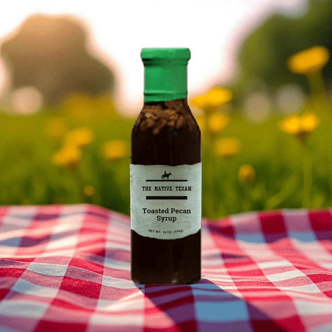 TNT Toasted Pecan Syrup – Rich Southern Flavor in 8oz Bottle - The Native Texan