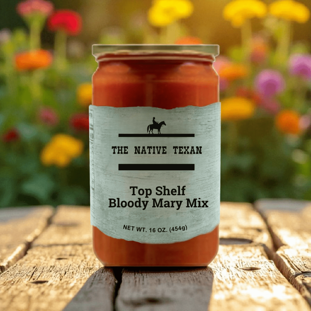 TNT Top Shelf Bloody Mary Mix – Bold & Zesty 24oz Cocktail Mixer - The Native Texan