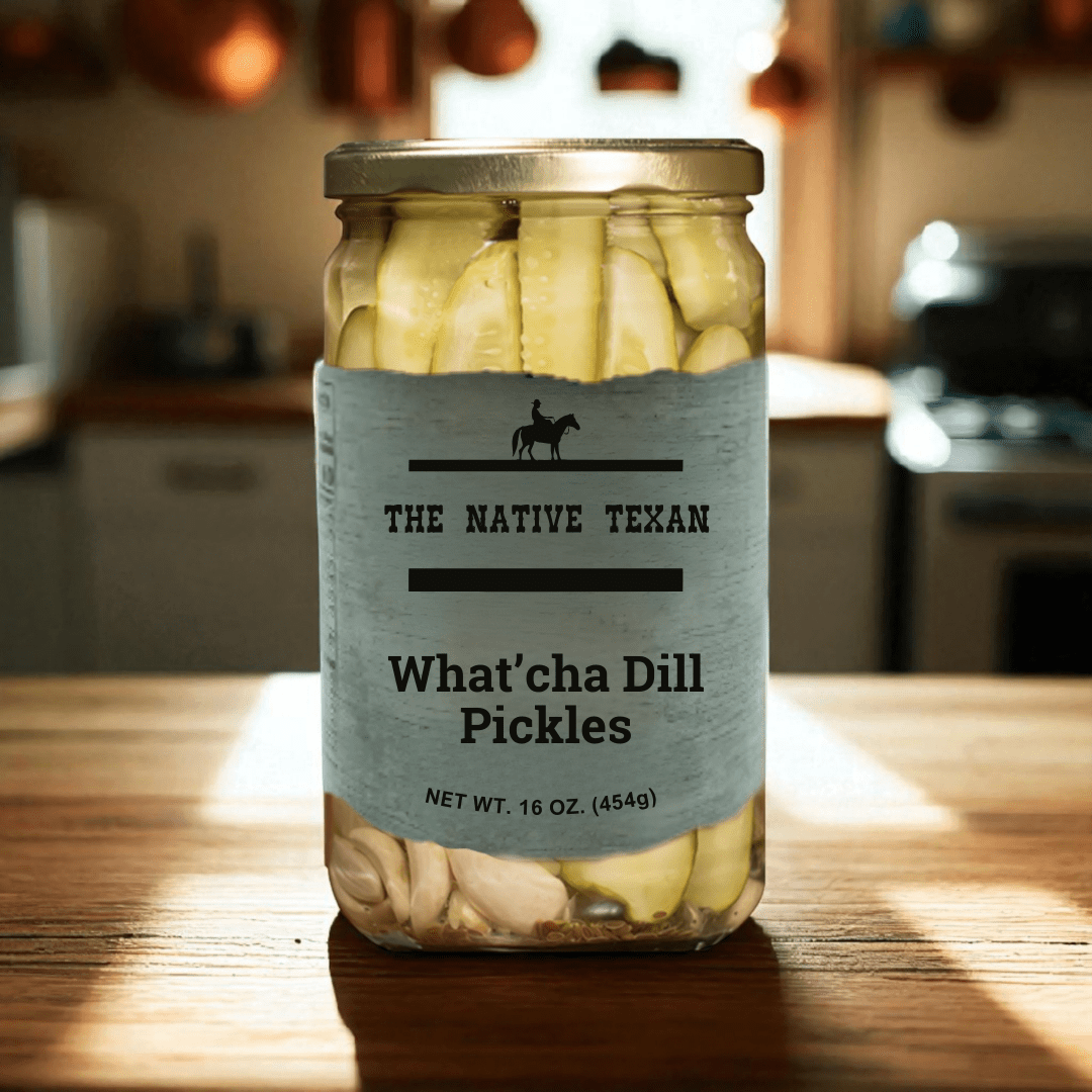 What'cha Dill Pickles 24 oz - The Native Texan