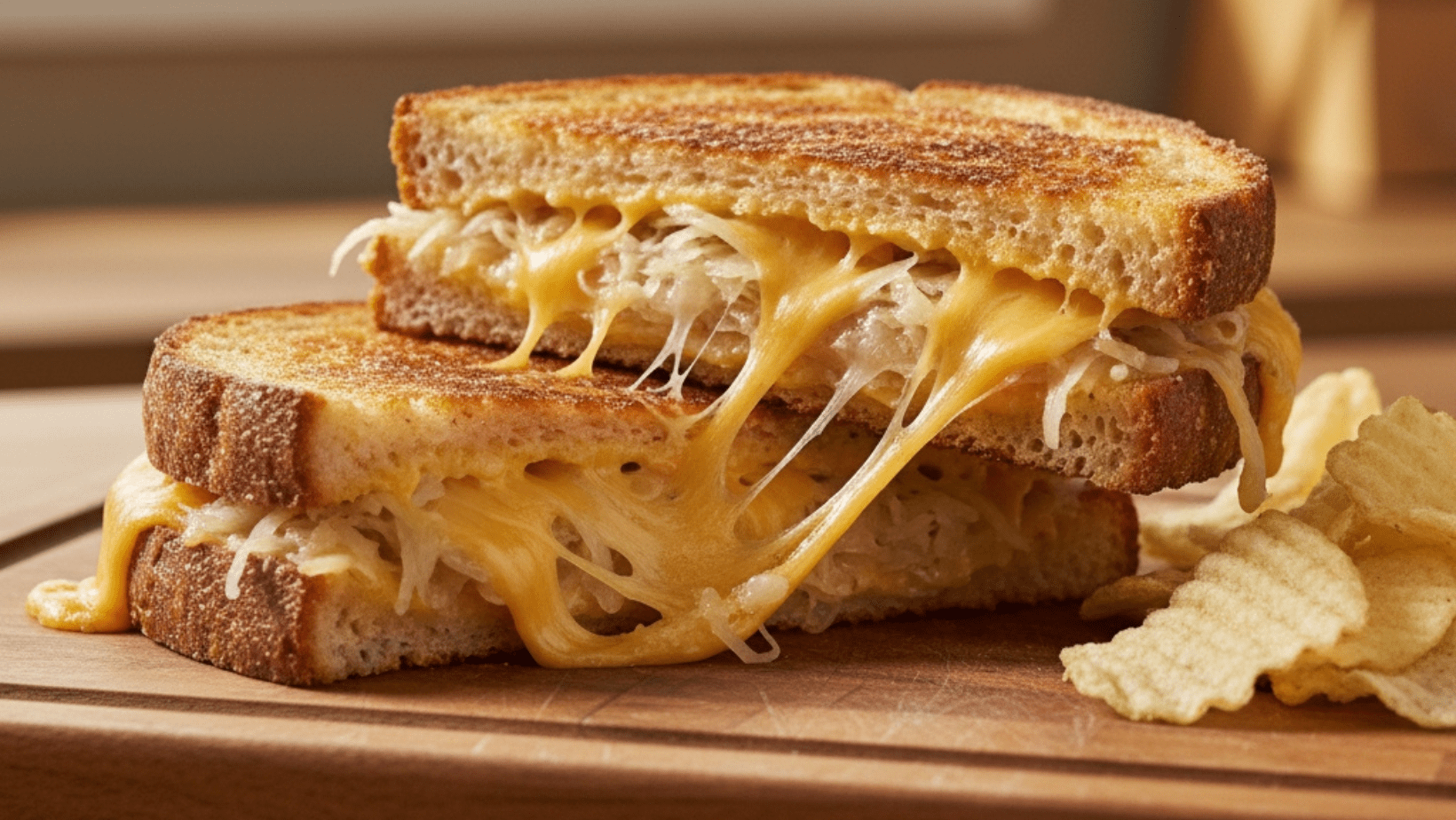 Applekraut & Bacon Bavarian Sauerkraut Grilled Cheese - The Native Texan