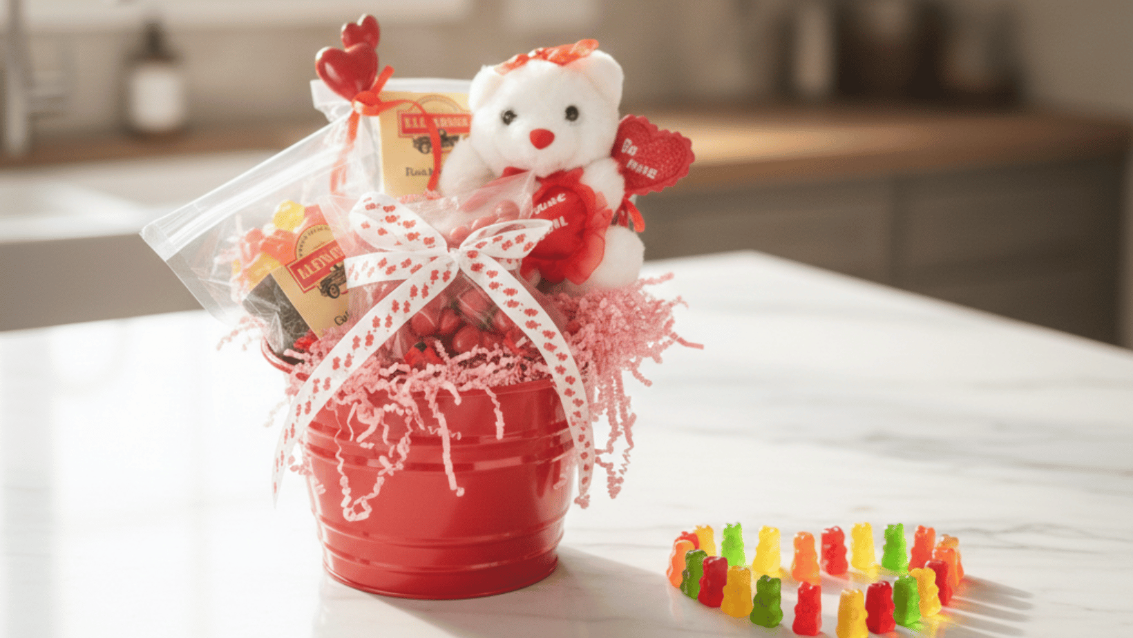 The Beary Gummy Bucket: A Fun & Sweet Valentine’s Day Gift for Every Age - The Native Texan