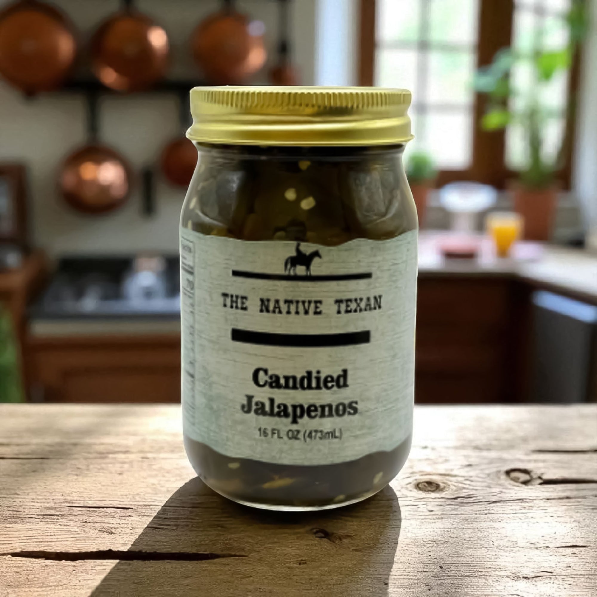Candied Jalapeños 16 oz - The Native Texan