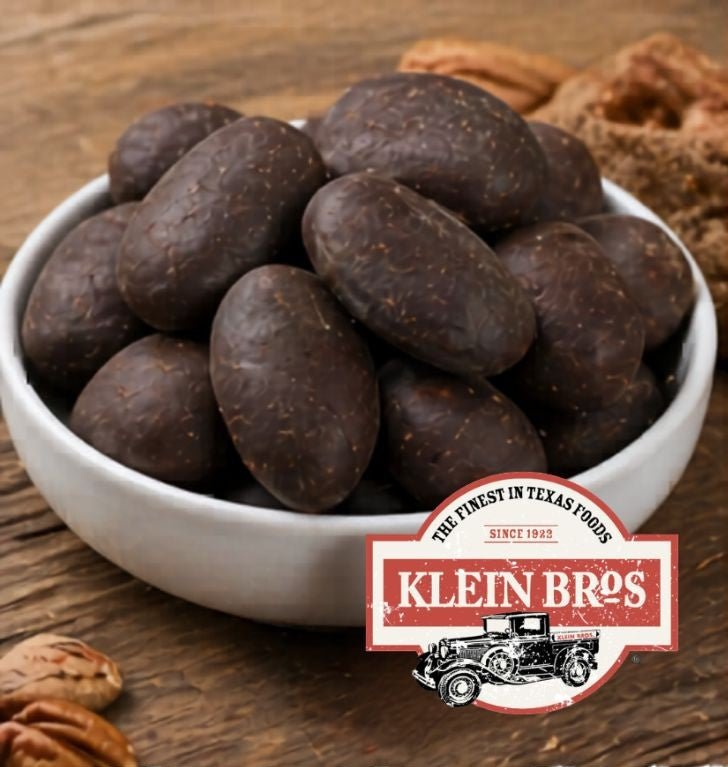 Dark Chocolate Pecans 12 oz - The Native Texan