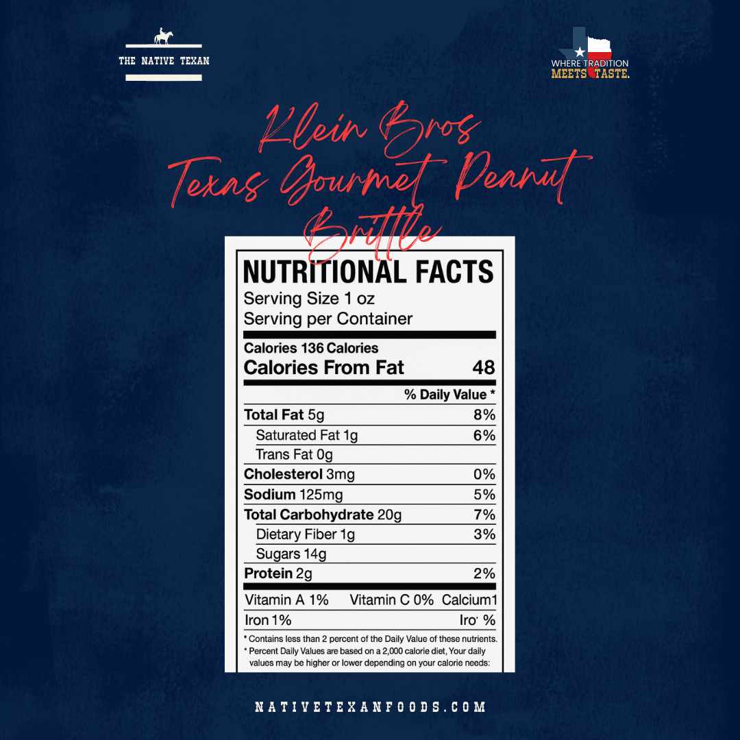 Peanut Brittle 5 oz - The Native Texan