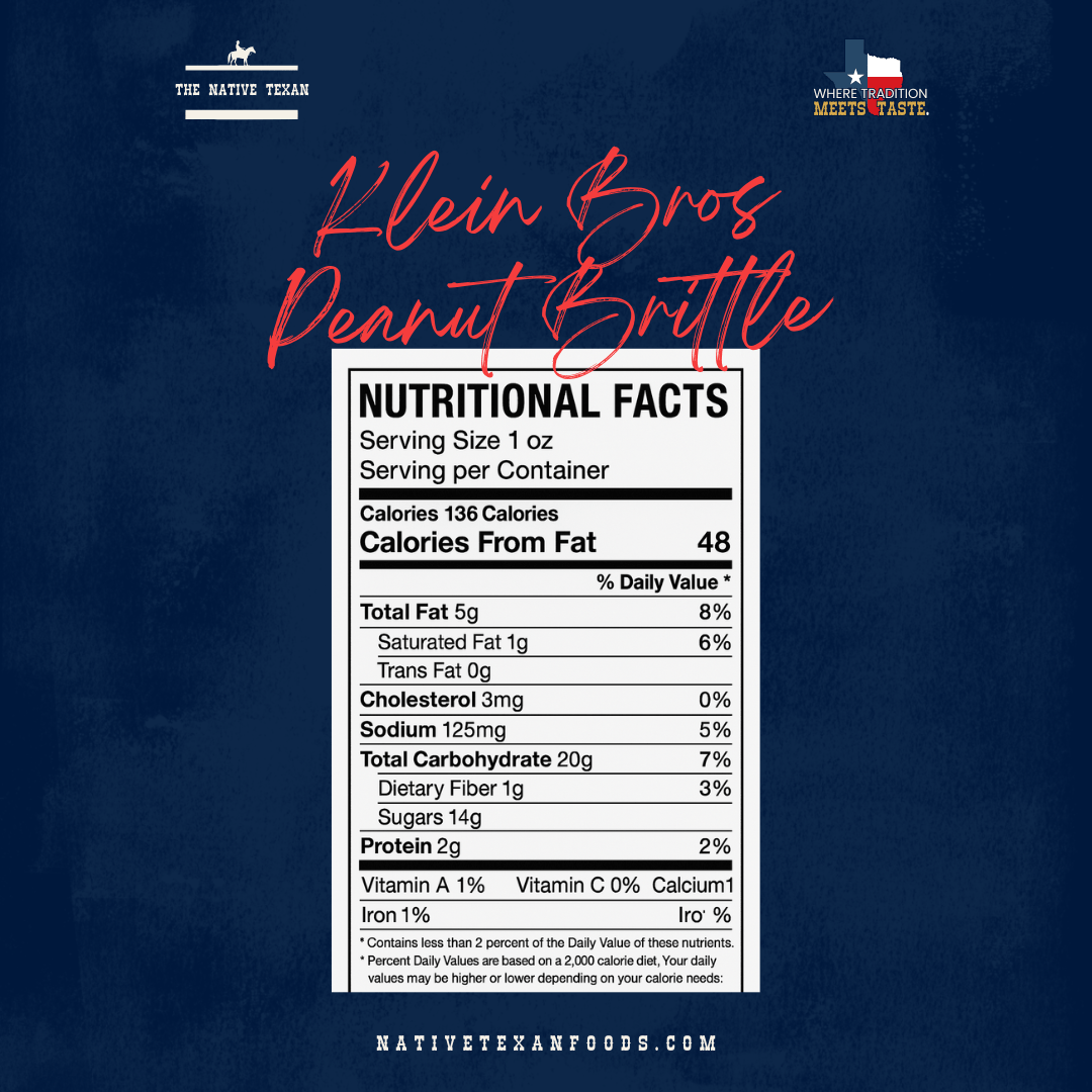 Pecan Brittle 5 oz - The Native Texan