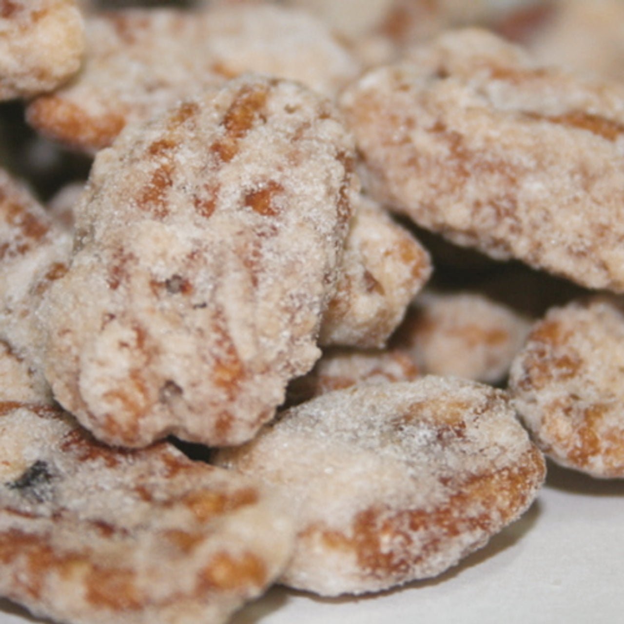 Praline Frosted Pecans 8 oz - The Native Texan