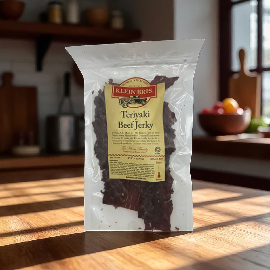 Teriyaki Beef Jerky 4 oz - The Native Texan