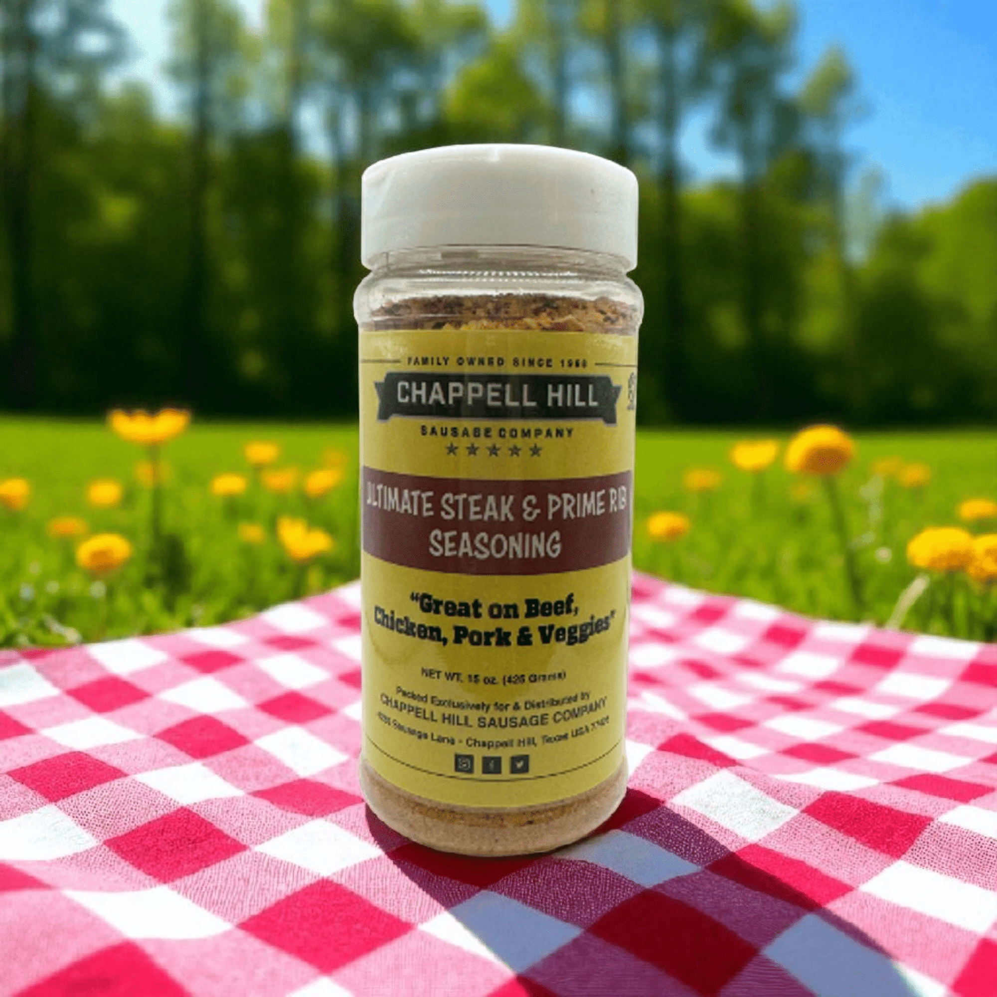 Ultimate Steak & Prime Rib Seasoning 15 oz - The Native Texan
